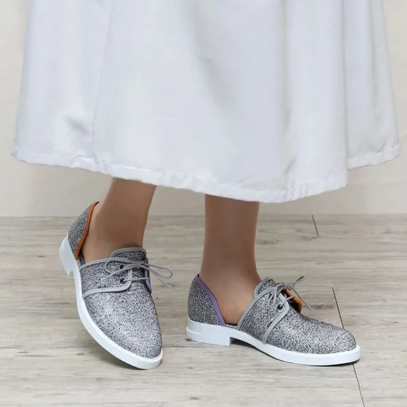 靴 Camper Lab Mimi Llapis Grey Derby shoes Camper Lab Mimi Llapis Grey Derby shoes Camper Lab Mimi